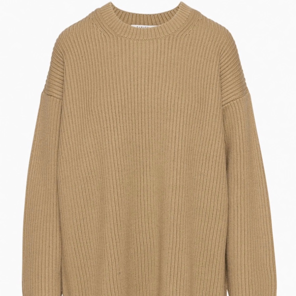 Babaton Weatherford Sweater Camel Size S